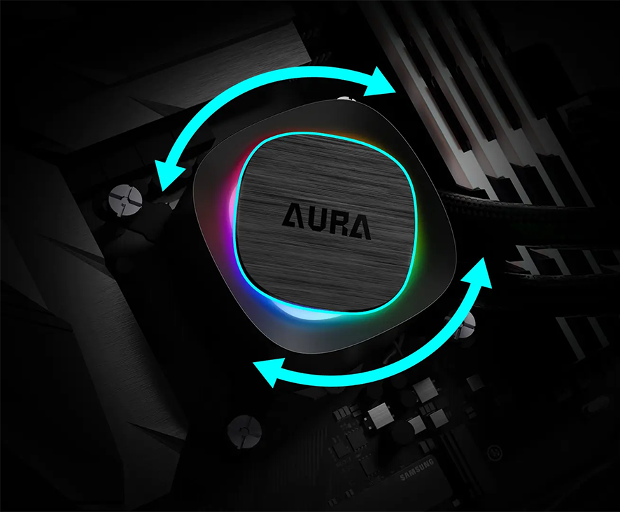 GAMDIAS Aura GLV2 360mm AIO Liquid CPU Cooler
