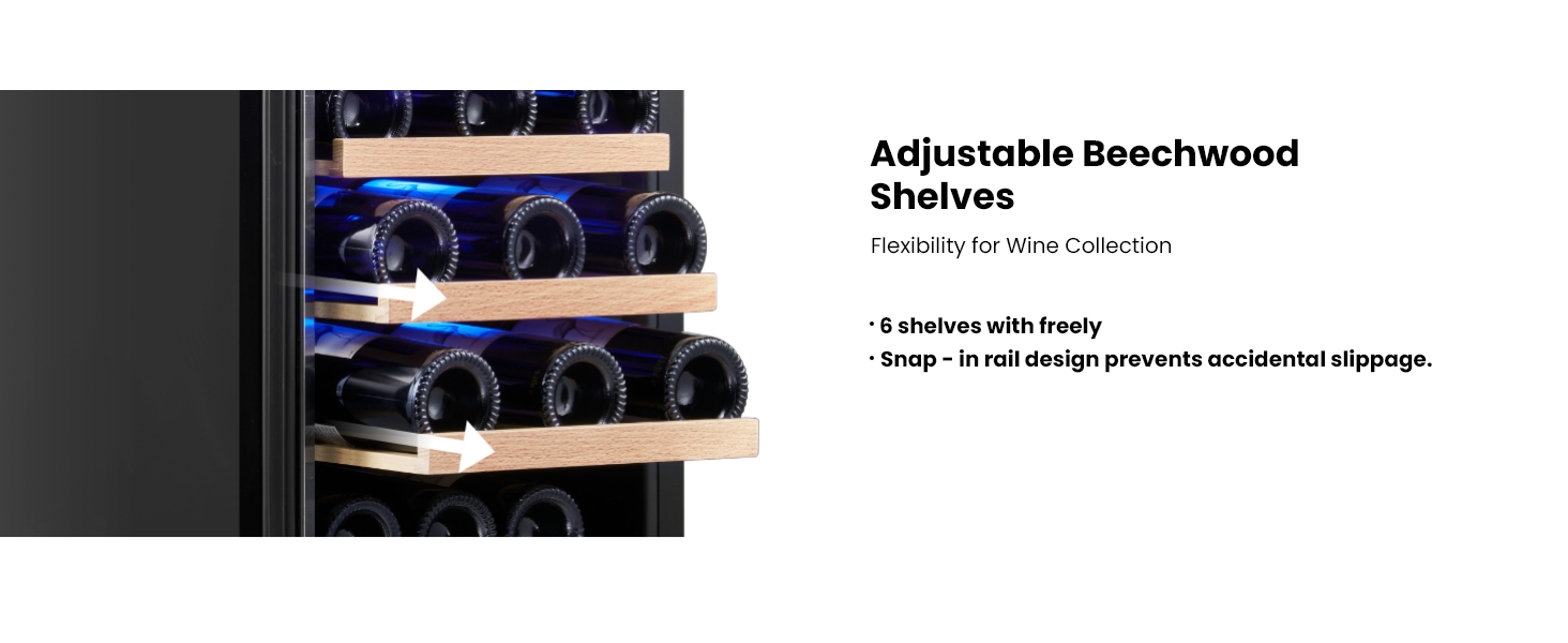 adjustable shelves