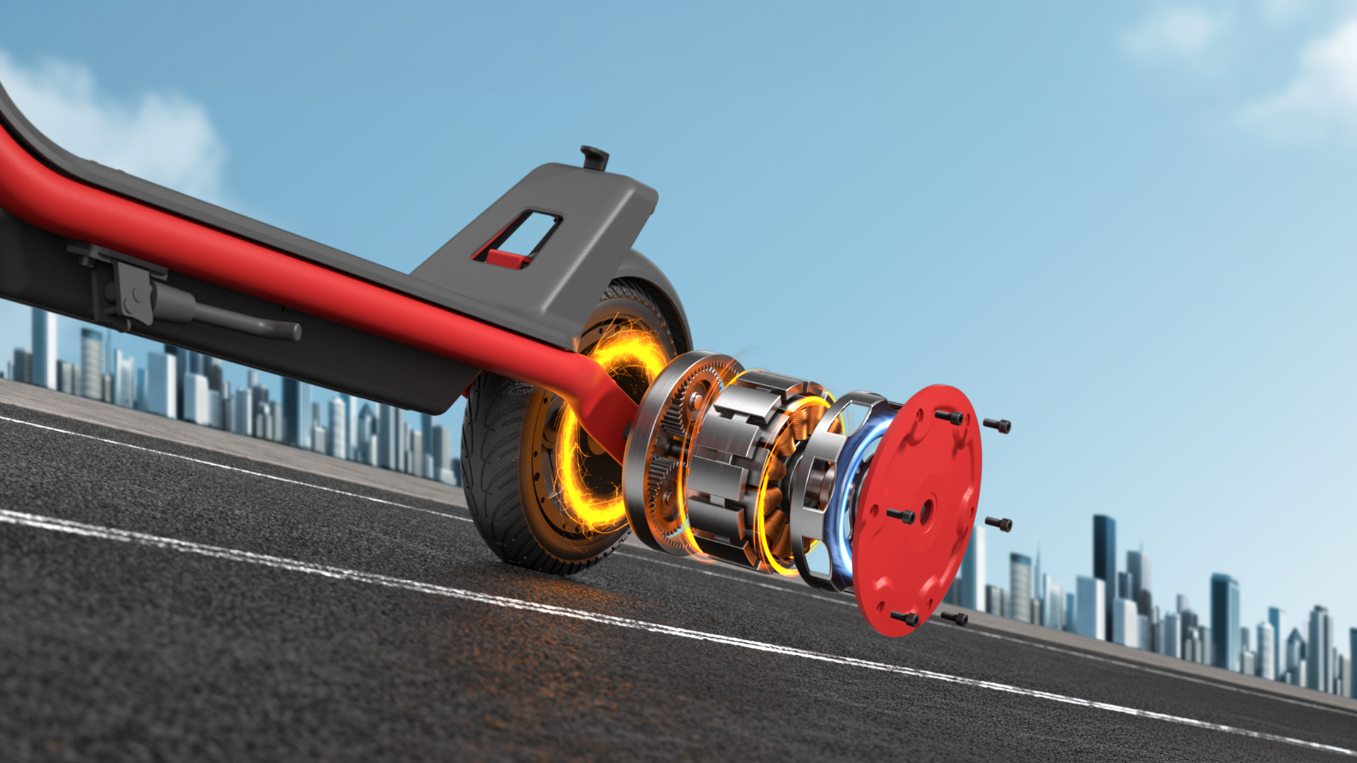 electric scooter motor