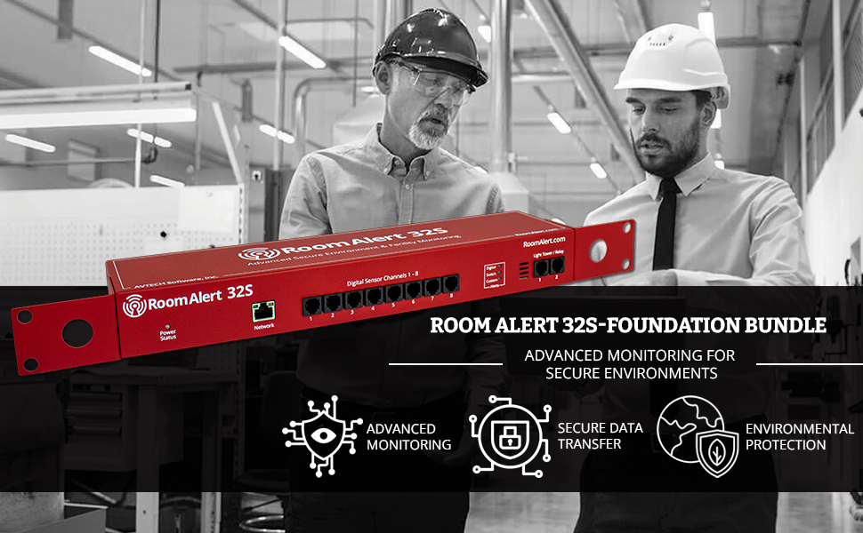 Room Alert 32S Enterprise-Class Proactive Environment Monitor