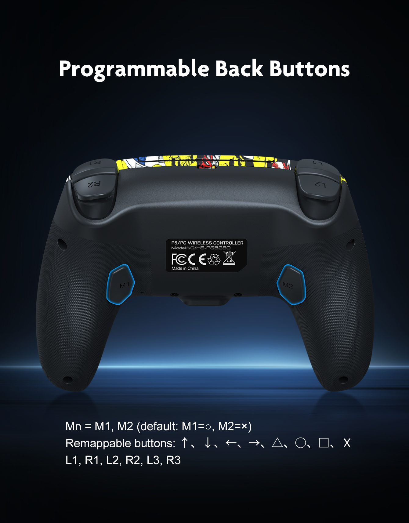 Programmable Back Buttons