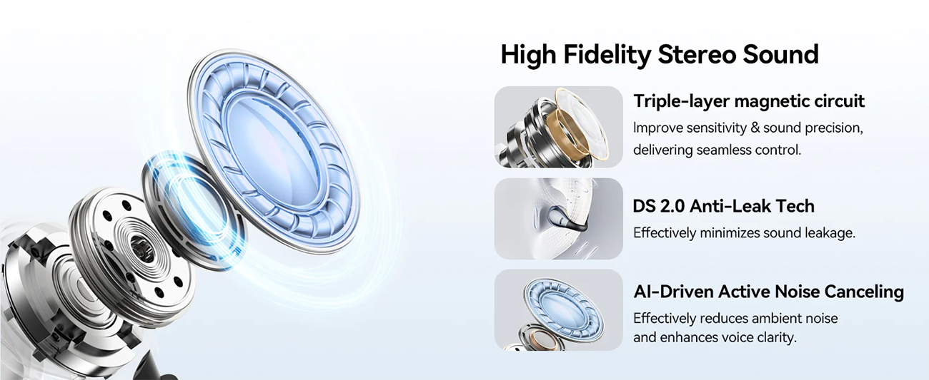 NANK Ultra Clip On Earbuds