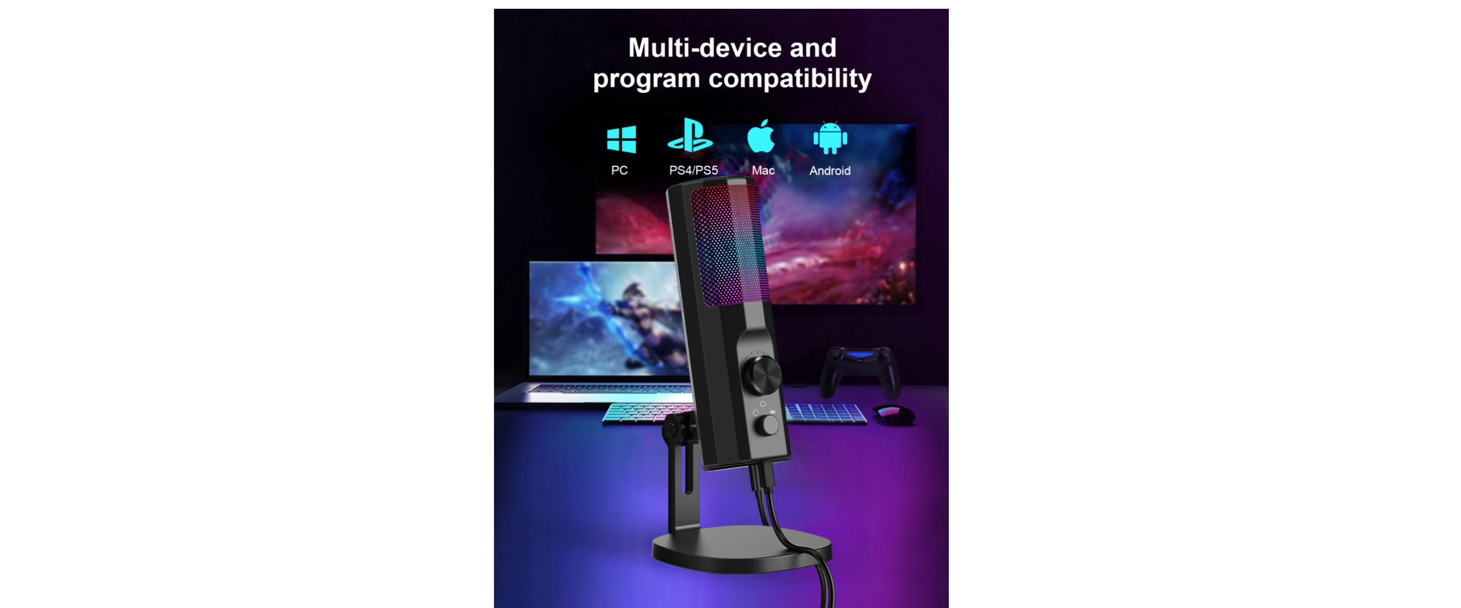 Multi-device Compatibility, PC Mac PS4 PS5 Android