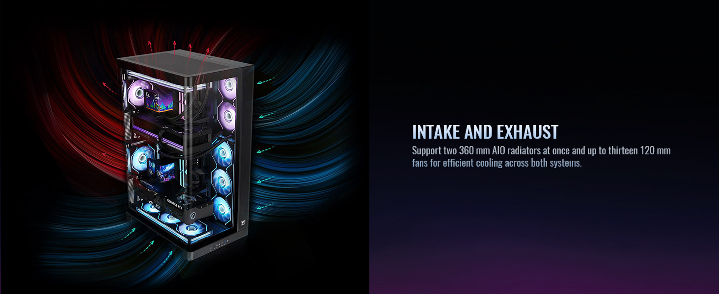 Thermaltake CAPO X Dual System Chassis