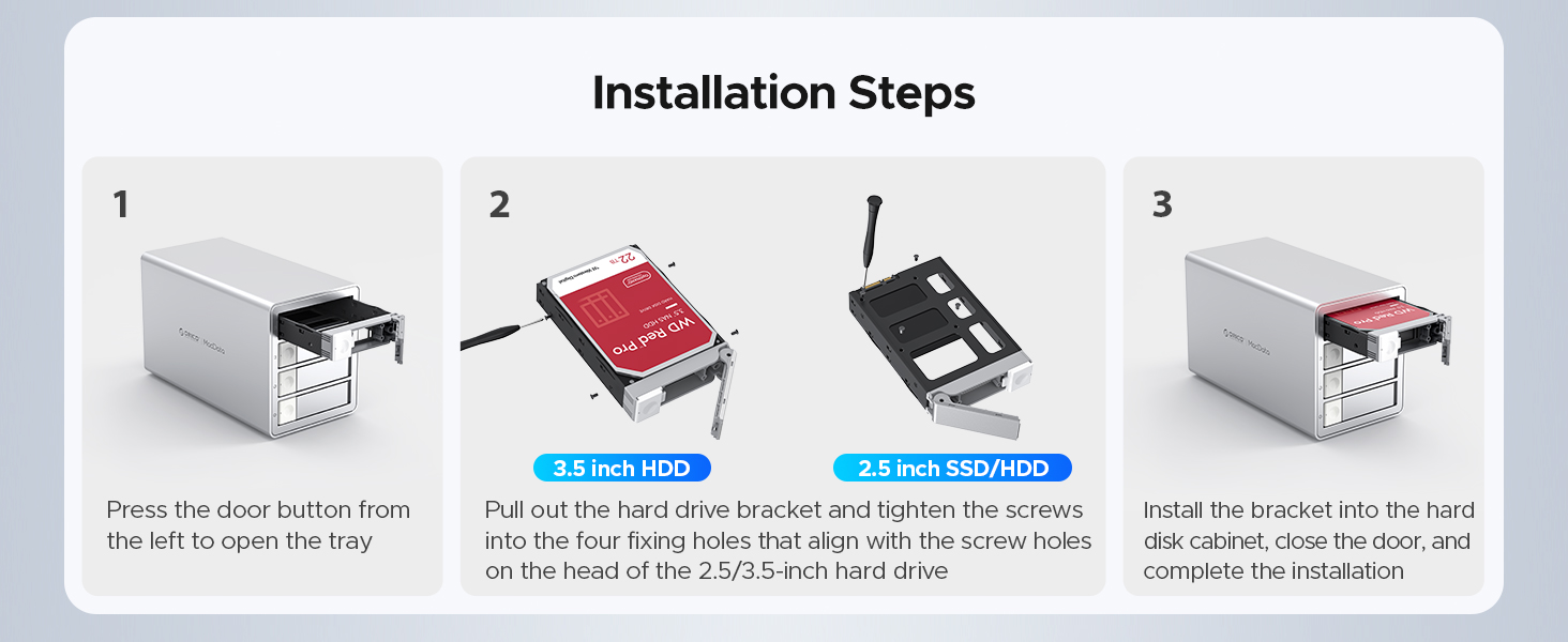 Install of Screws Fixed