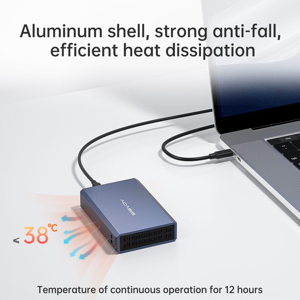 Aluminum shell, strong anti-fall, efficient heat dissipation
