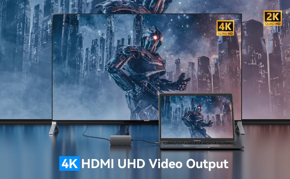 Enjoy Amazing Visual Feast- 4K@30hz HDMI Output