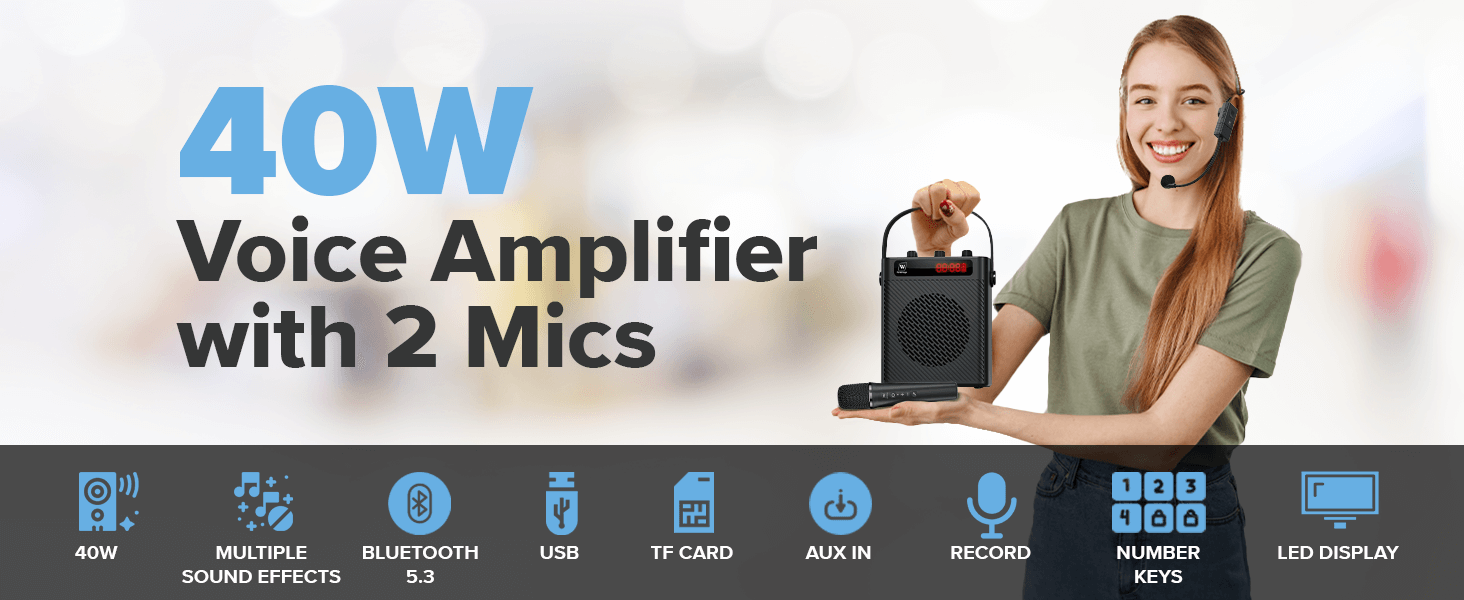 wireless voice amplifier