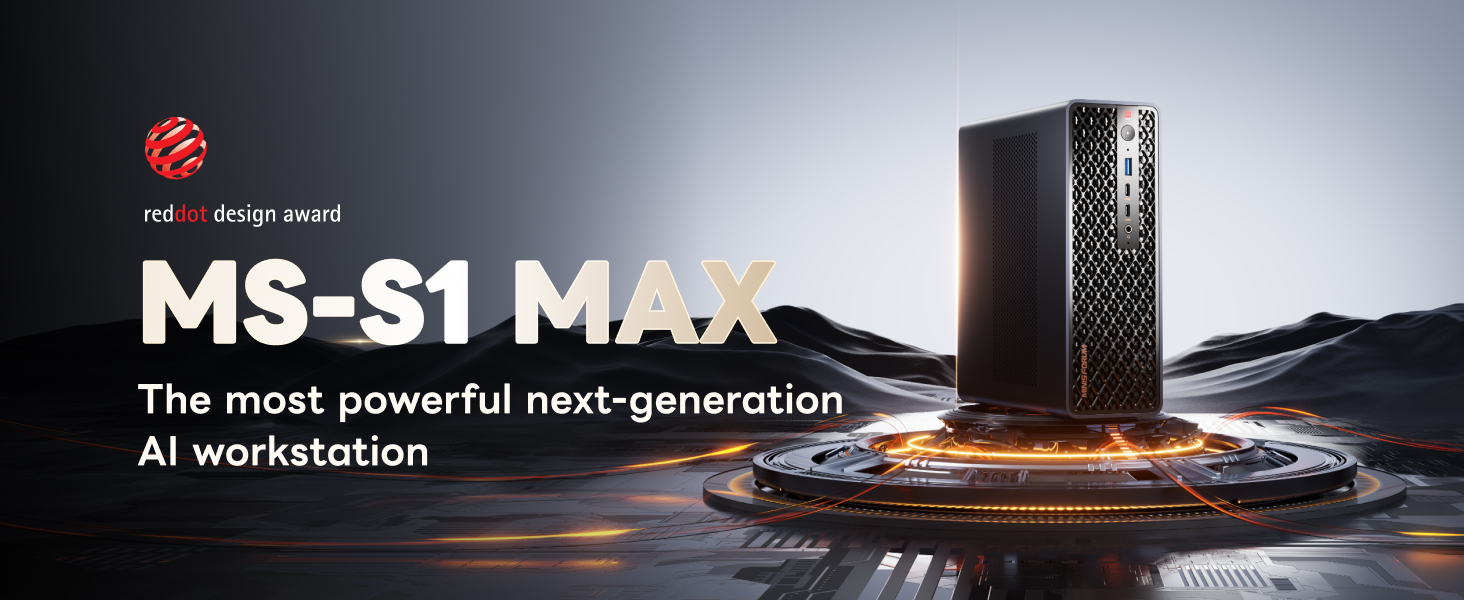 MINISFORUM MS-S1 MAX AI Workstation PC
