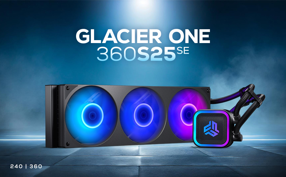 Phanteks Glacier One 360S25-SE AIO Liquid CPU Cooler