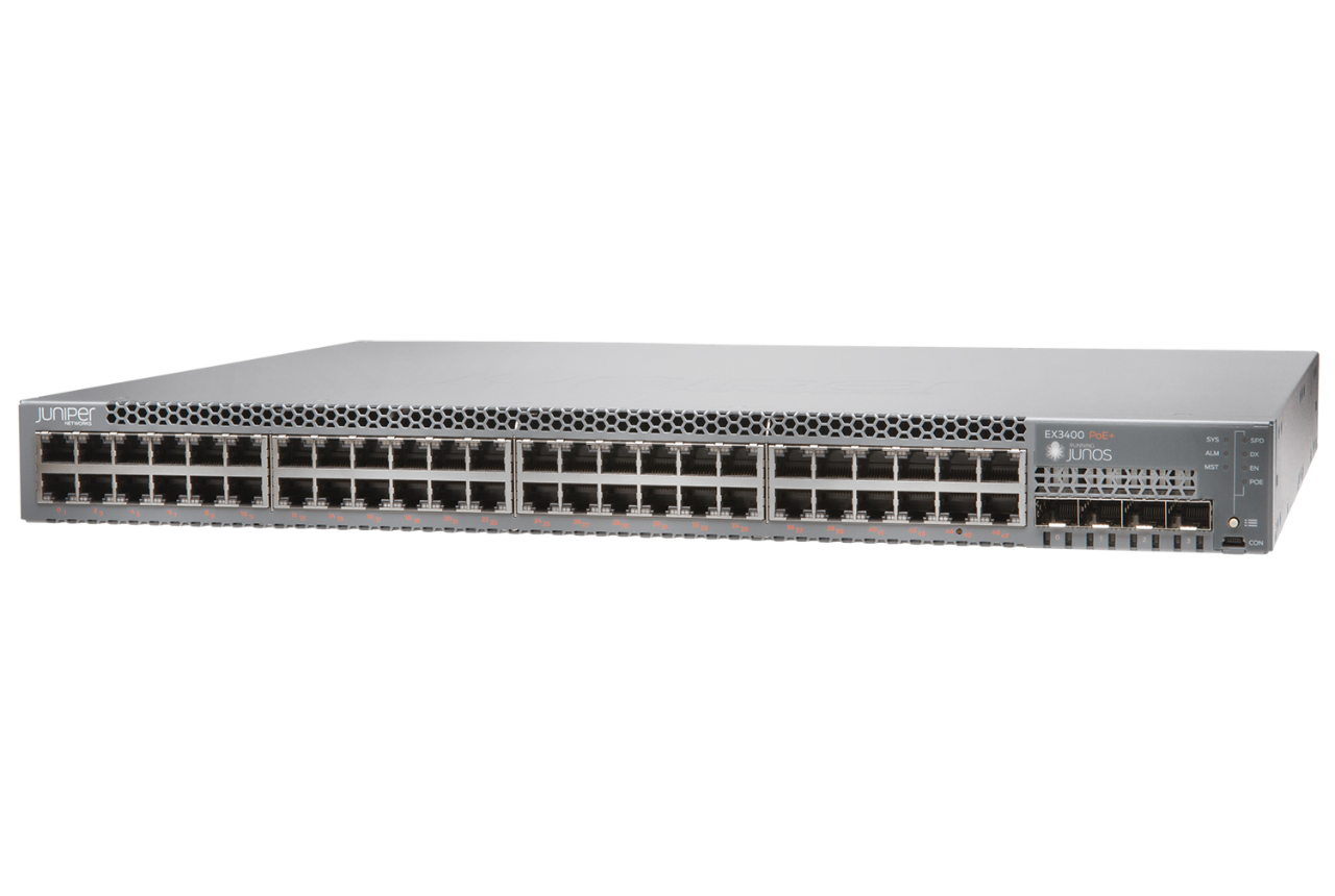 Juniper EX3400-48P Ethernet Switch