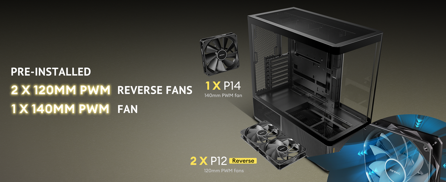  Antec C6 Curve Air Mid-Tower Case
