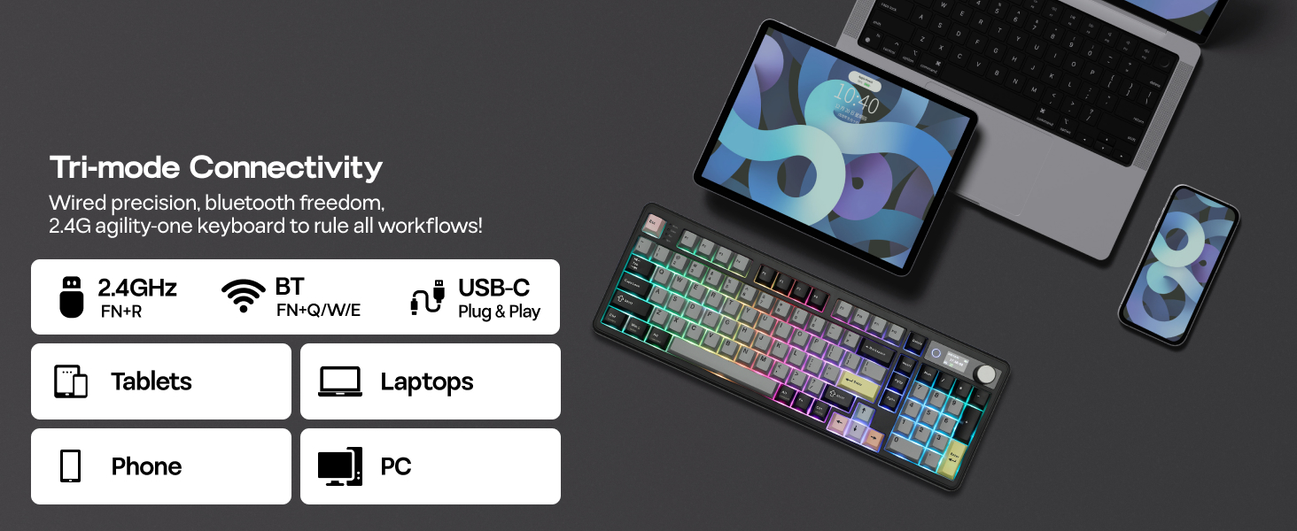 EPOMAKER TH99 PRO Tri-mode