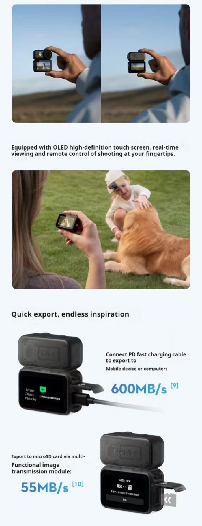 DJI Osmo Nano Detailed Introduction