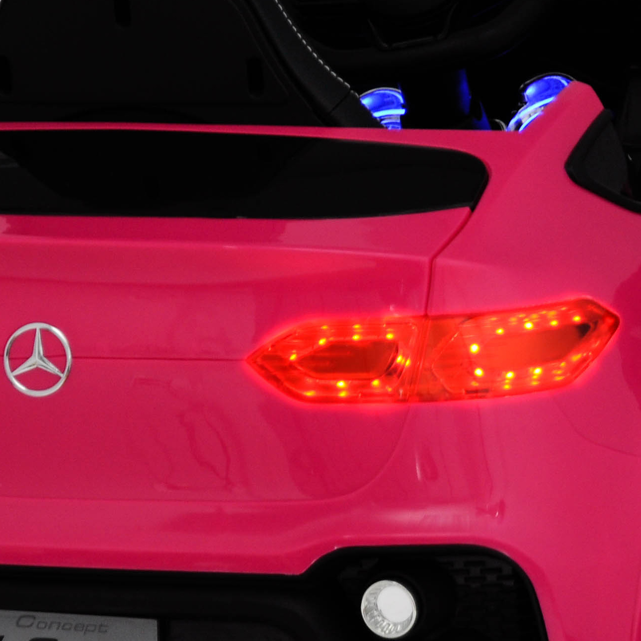 taillights, back lights, tail lights, ride on car amg, kids car amg, car mercedes for kids, benz car