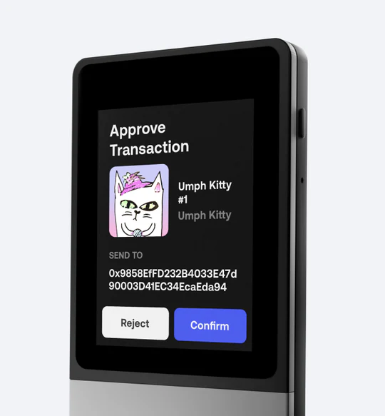 SecuX Nifty Dedicated NFT Hardware Wallet