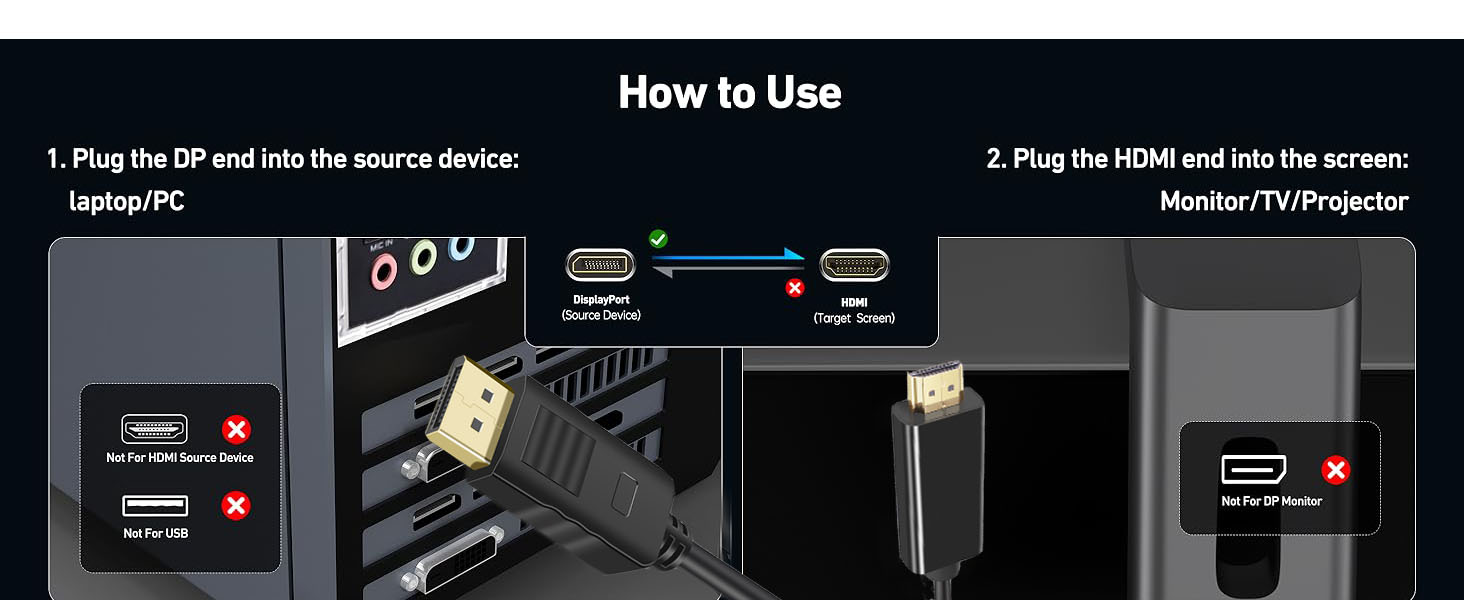 4k displayport cable