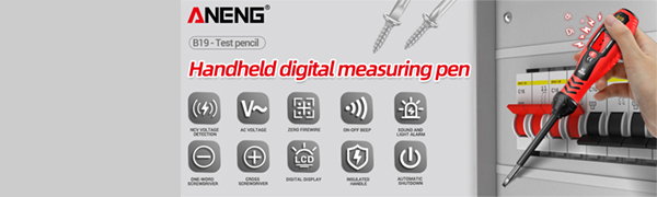 Handheld digital measuring pen