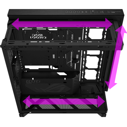 ASUS ROG Cronox EATX Full Tower Panoramic Case