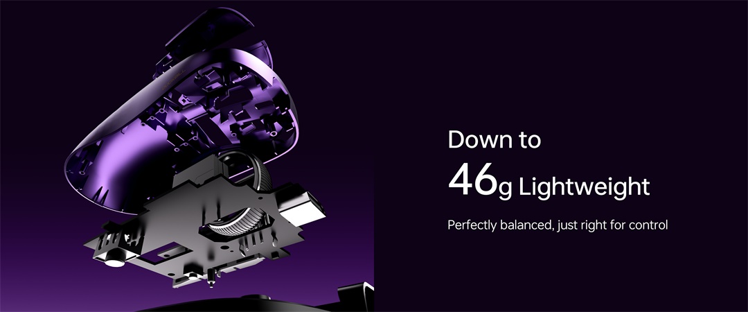Down to 46g Lightweight