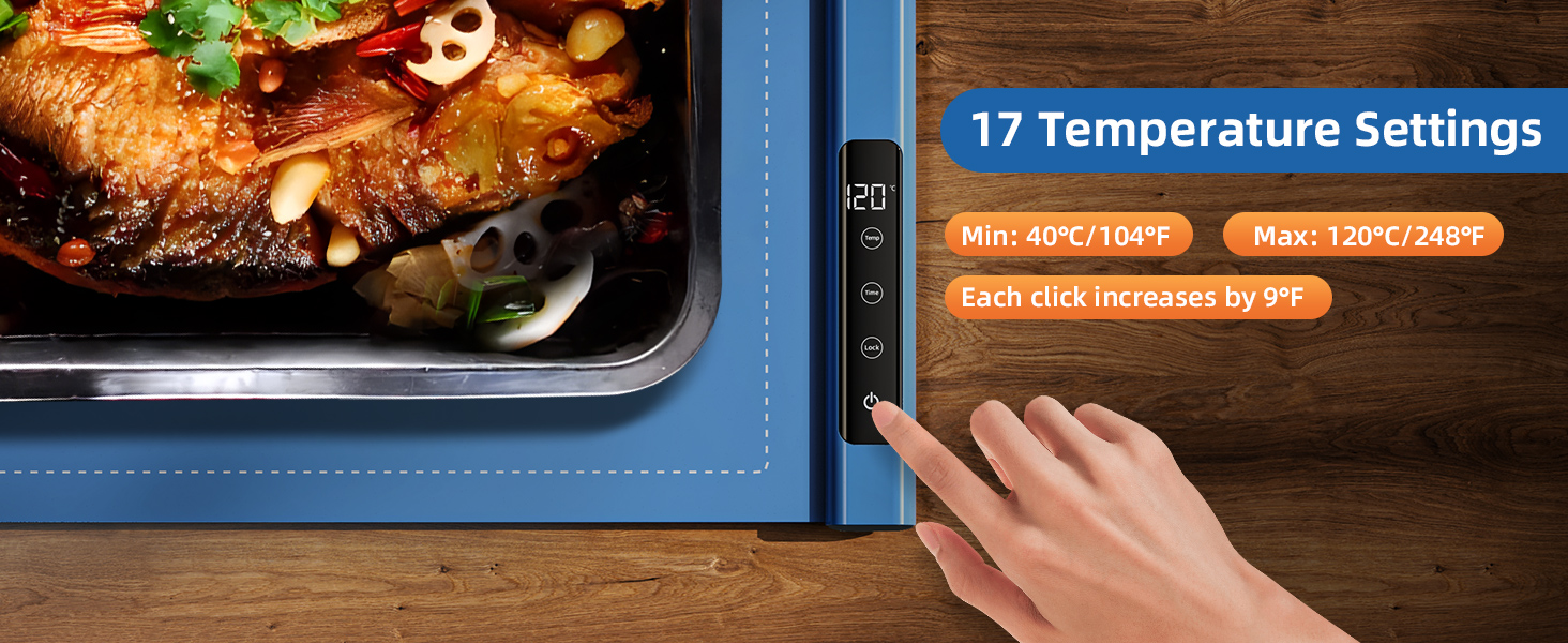 17 temperature settings
