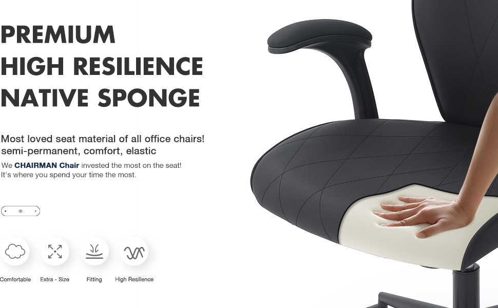 Native Foam - Office Chair - Task Chair - Compture Chair - Drafting Stool