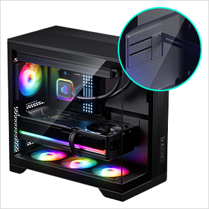 Phanteks XT V5 Panoramic Glass Compact ATX Gaming PC Case