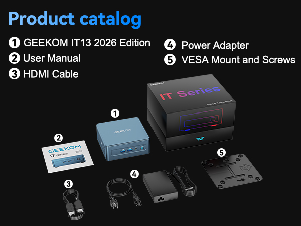 GEEKOM IT 13 Mini PC