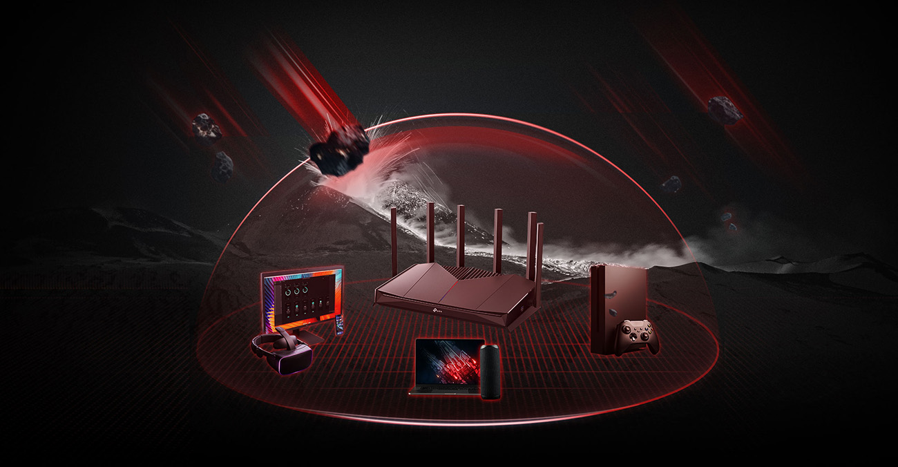 TP-Link Archer GE400 BE6500 Wireless Dual-Band WiFi 7 Gaming Router