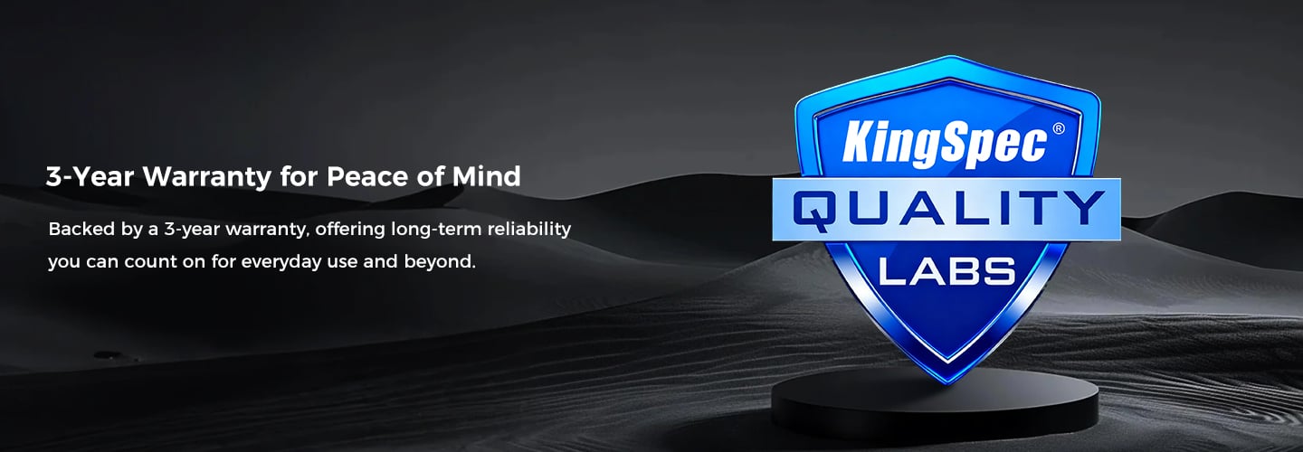 3-Year Warranty for Peace of Mind