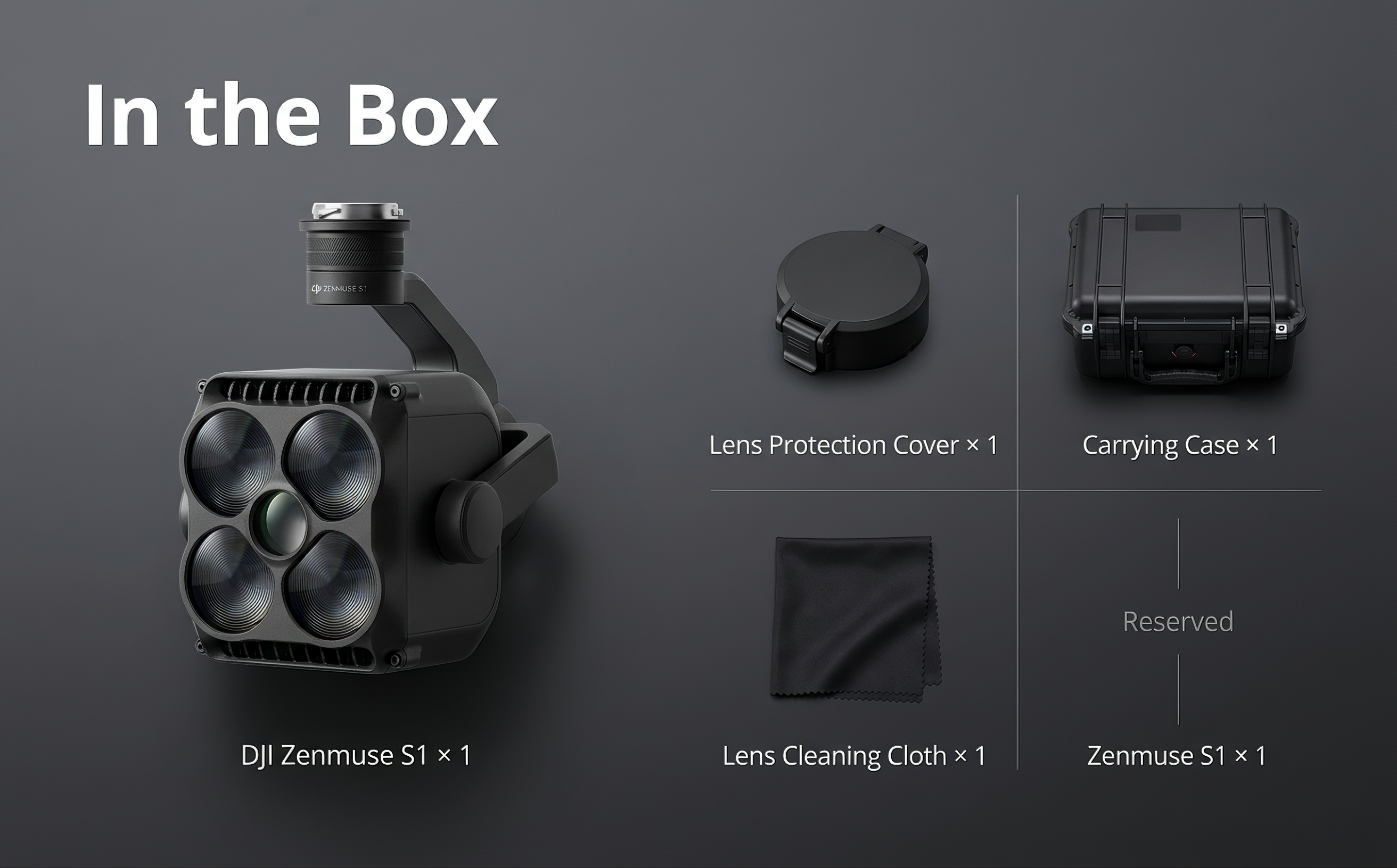 DJI Zenmuse S1 Spotlight