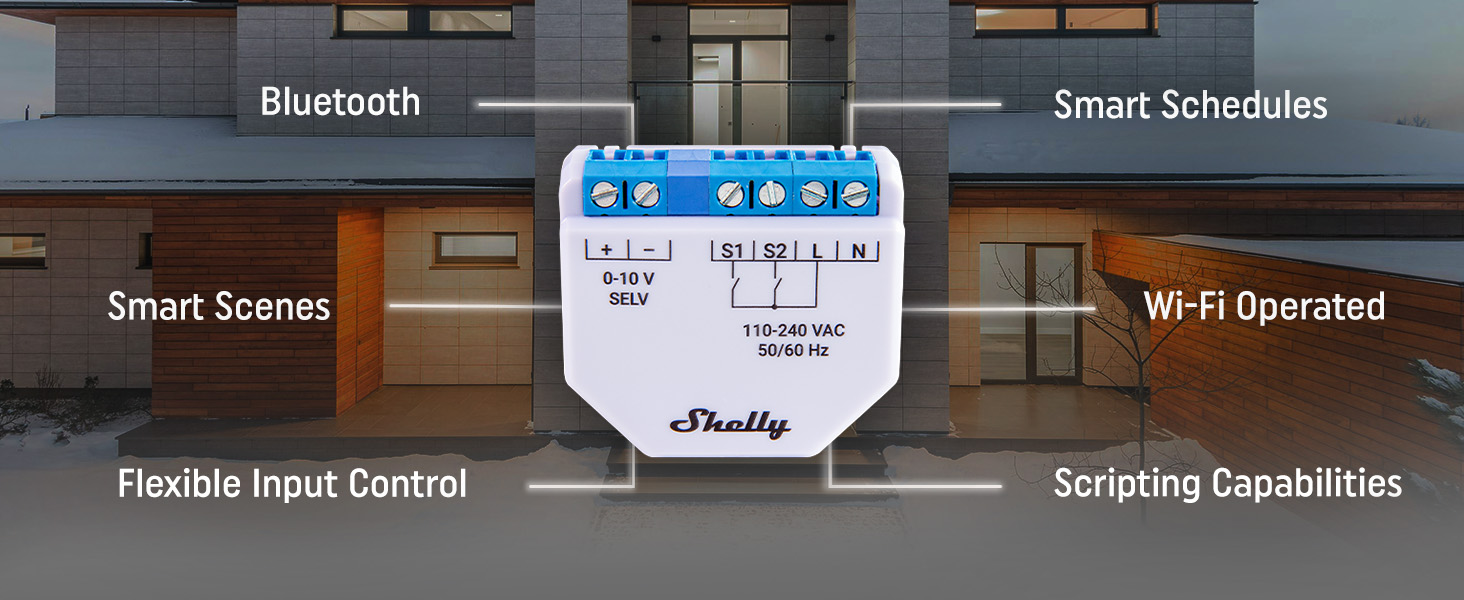 Shelly Plus 0-10V Dimmer - Spider View