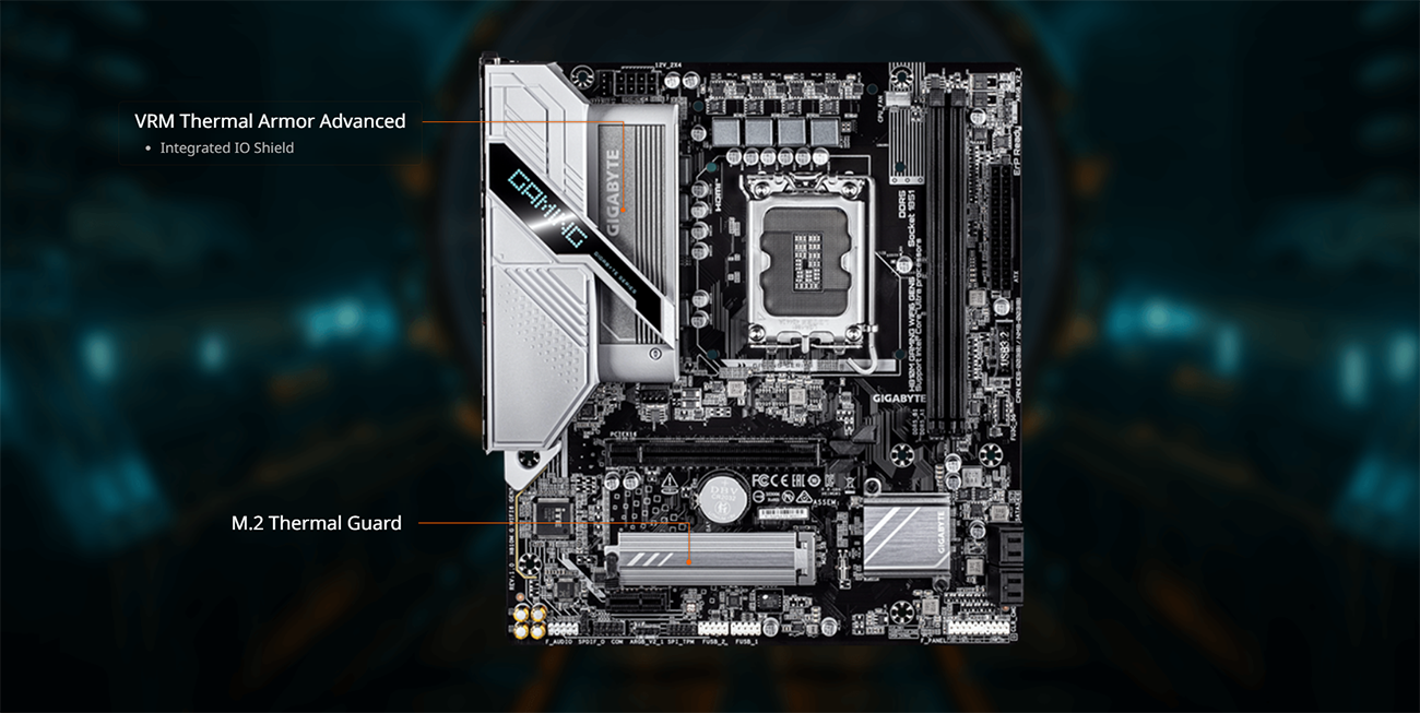 GIGABYTE H810M GAMING WIFI6 GEN5 Motherboard