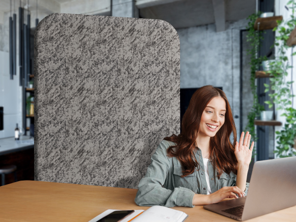 standing room divider  webcam background