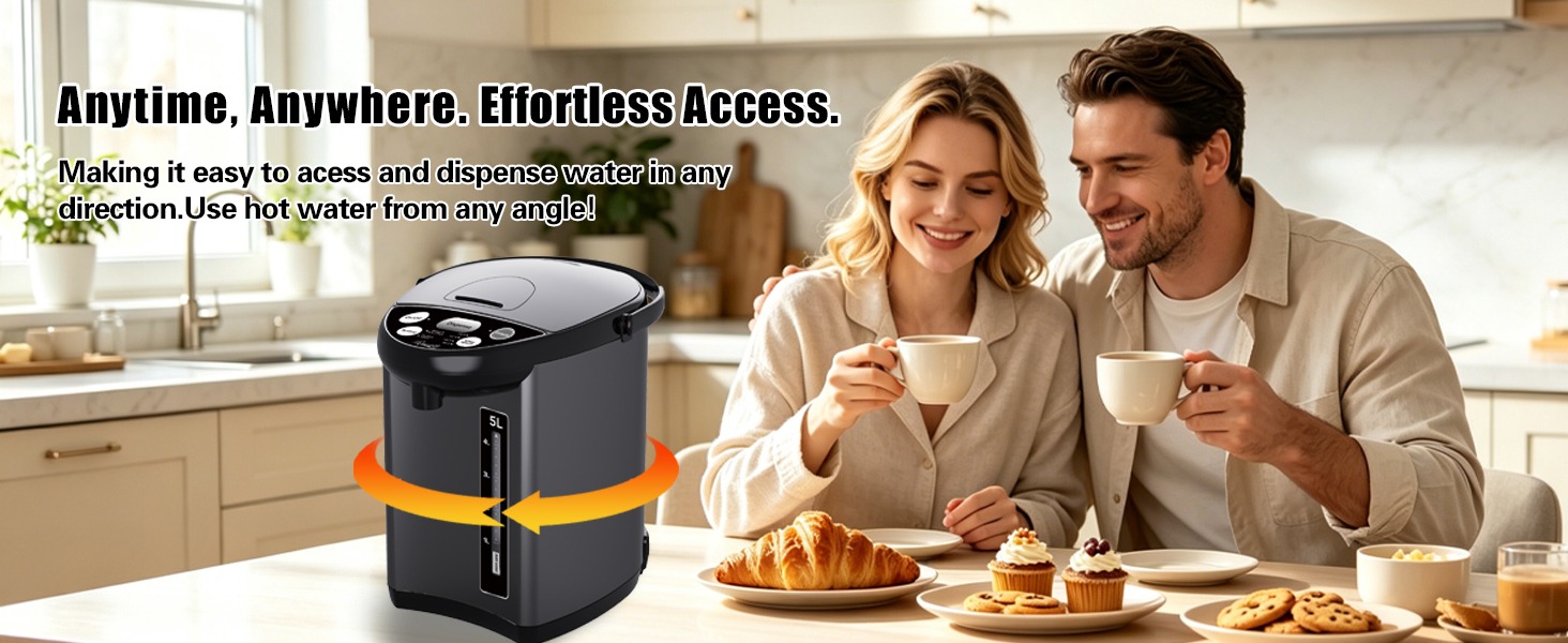Rosewill RHAP-25002BK Electric Hot Water Boiler and Warmer