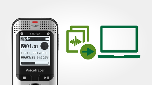 Philips DVT2015 with Sembly Speech-to-Text Audio Recorder