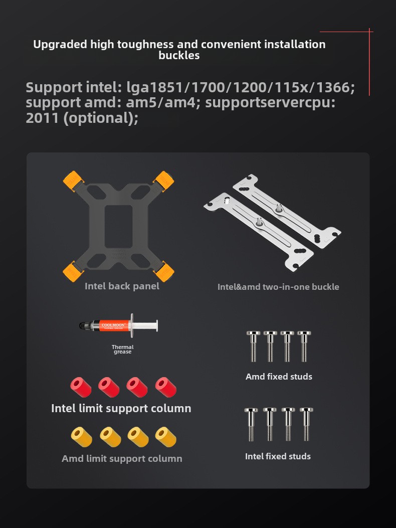 CPU Cooler with Temperature Display