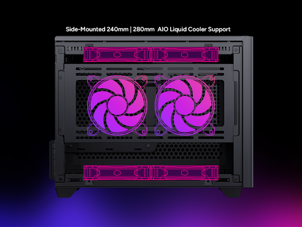 Cooler Master NR200 SFF Small Form Factor Mini-ITX Case 