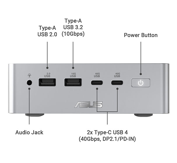 ASUS Ascent QN10 Full System Mini PC