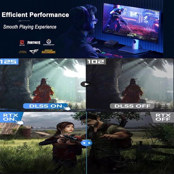 Efficient Performance &amp; Smooth Playing Experience