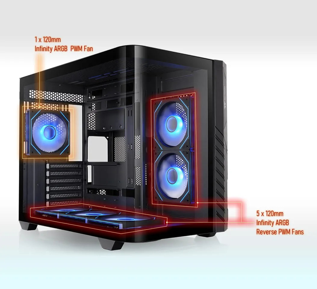 Thermaltake Vision 330 CR ARGB Chassis