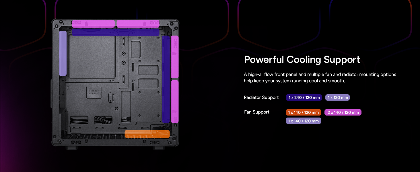 Cooler Master Q300L V3 Micro-ATX PC Case