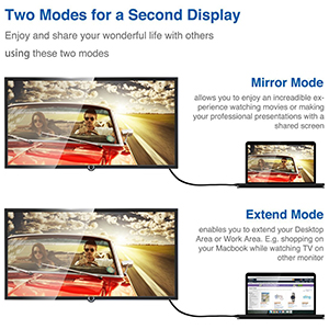 ixever hdmi to vga adapter cable, 1080p