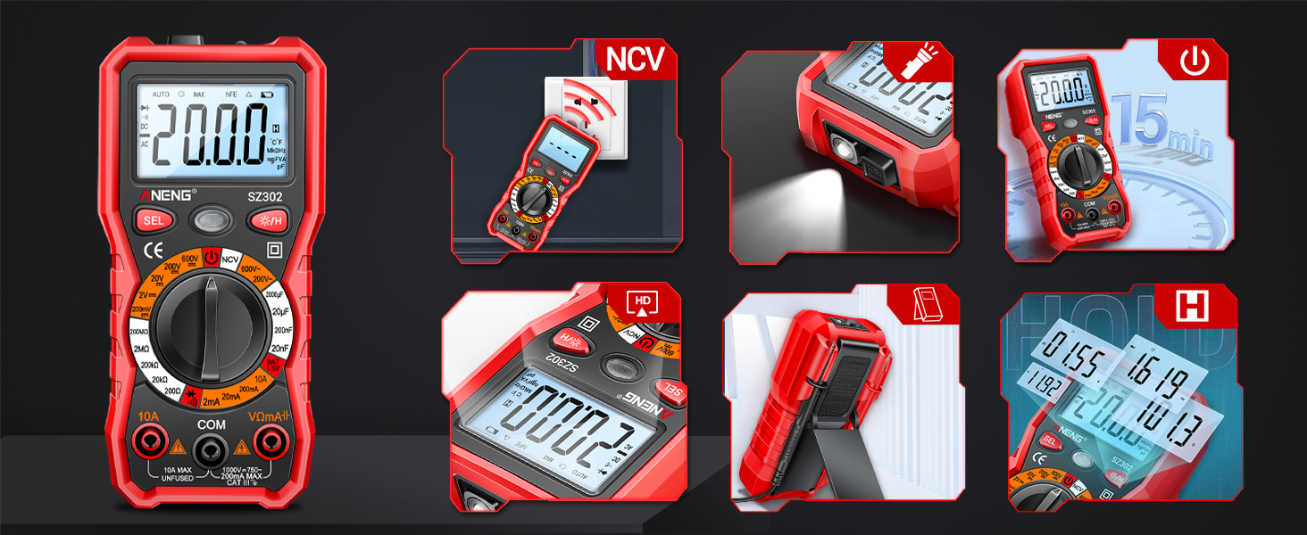 SZ302 MULTIMETER MULTI-FUNCTION