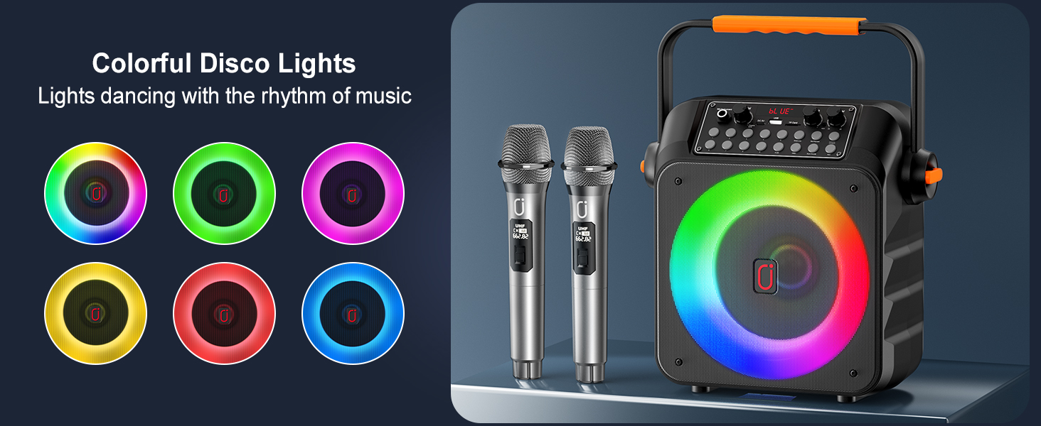 Colorful Disco Lights