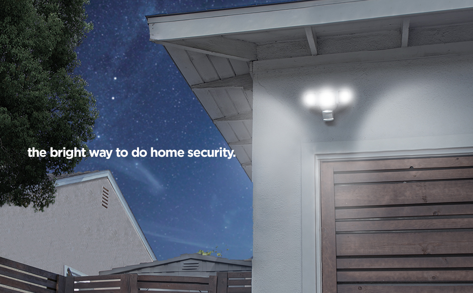 Home Zone Security SMD LED Outdoor Flood Light, 5000 Lumens, 5000K ...