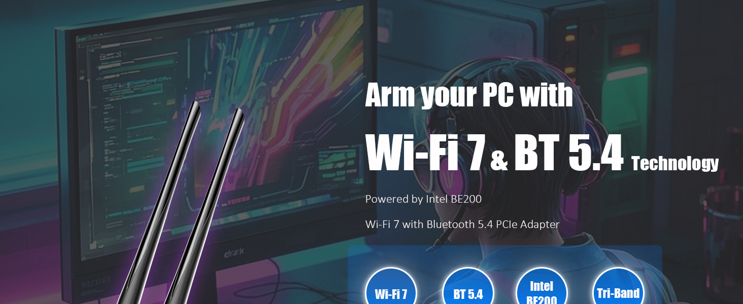 Wi-Fi 7 PCIE Card