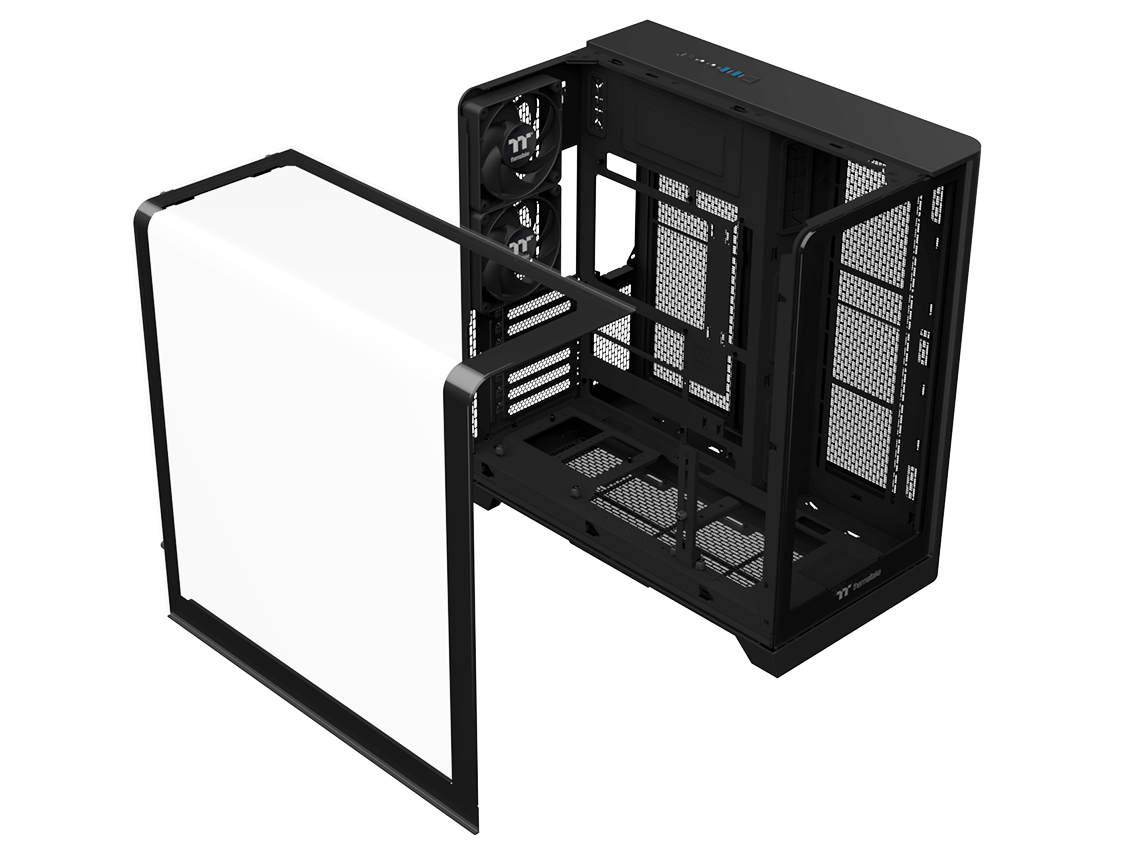 Thermaltake View 390 TG Computer Case- Black 