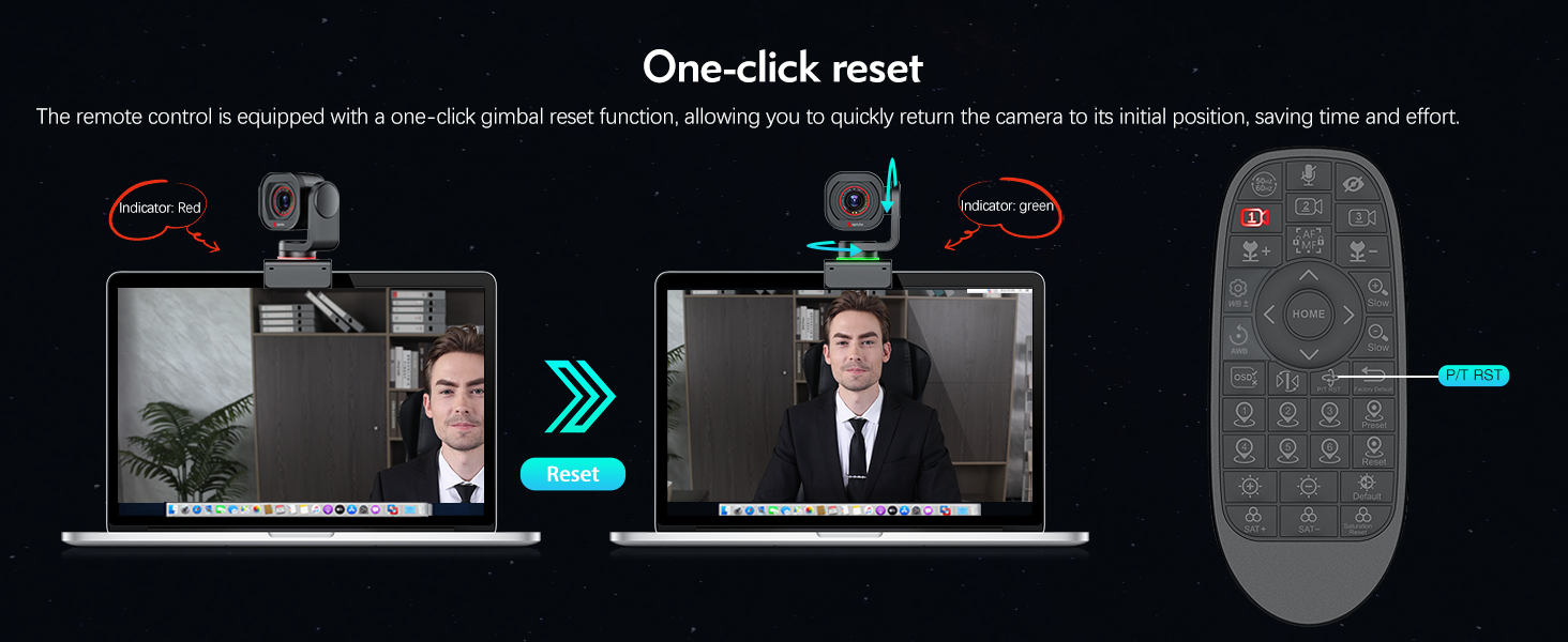 One-click reset