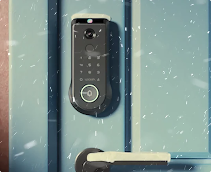 Lockin Veno Plus All-in-One Smart Lock for Front Door